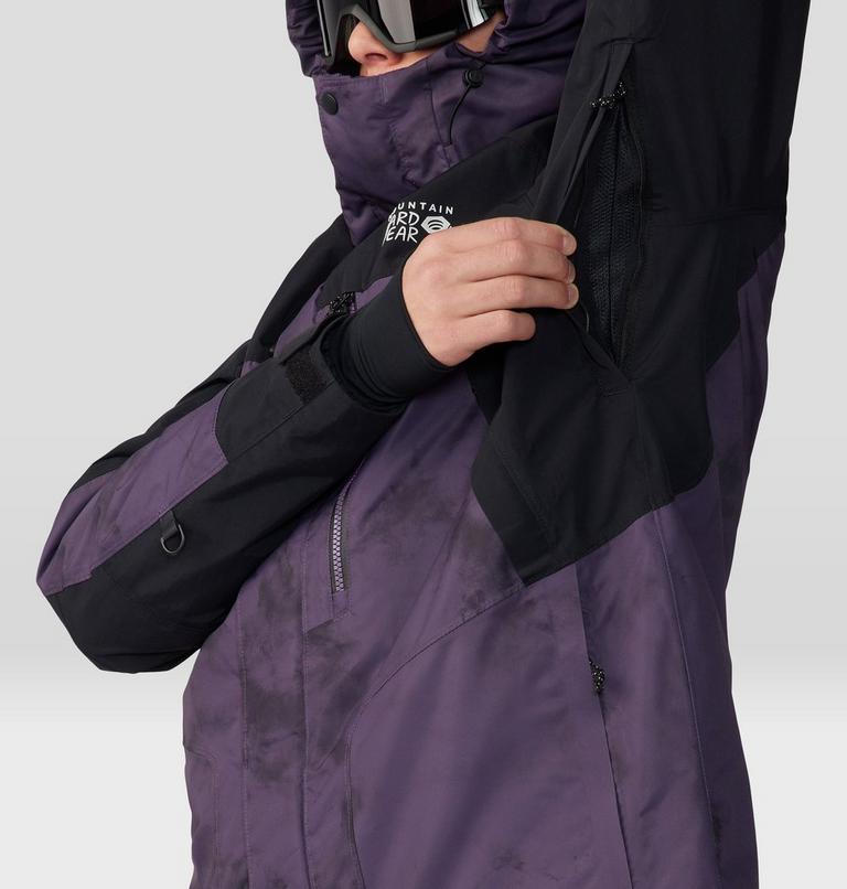 Manteau isolé First Tracks Homme, Color: Blurple Ice Dye Print, image 7