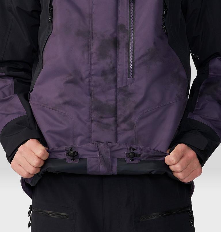 Manteau isolé First Tracks Homme, Color: Blurple Ice Dye Print, image 9