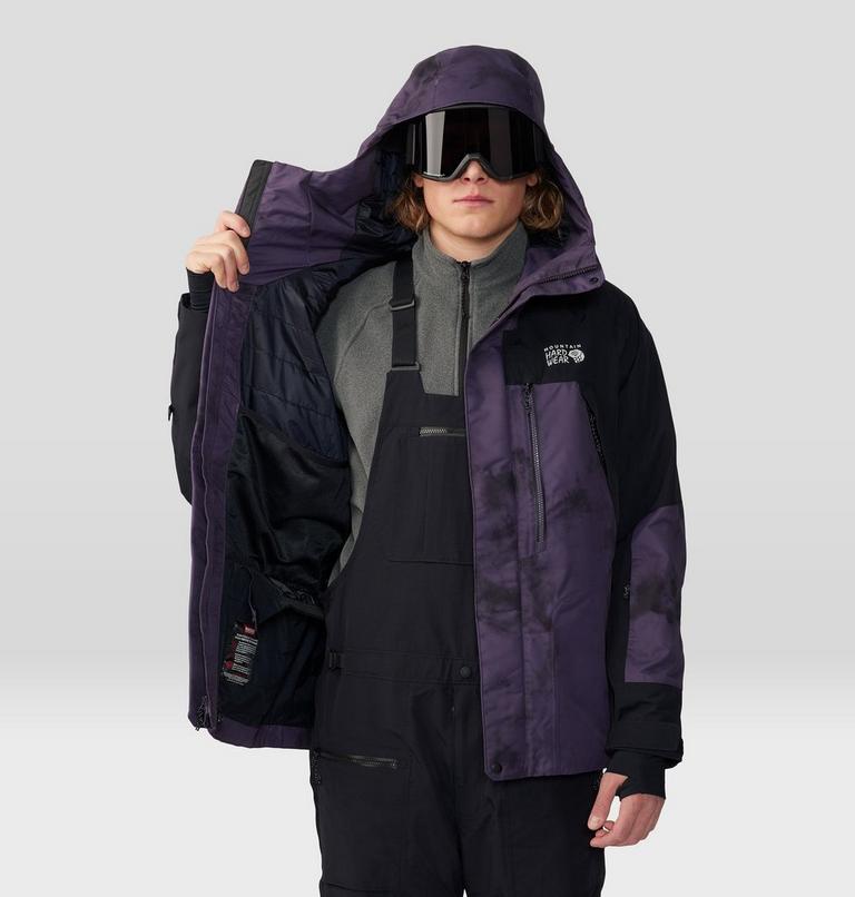 Manteau isolé First Tracks Homme, Color: Blurple Ice Dye Print, image 10