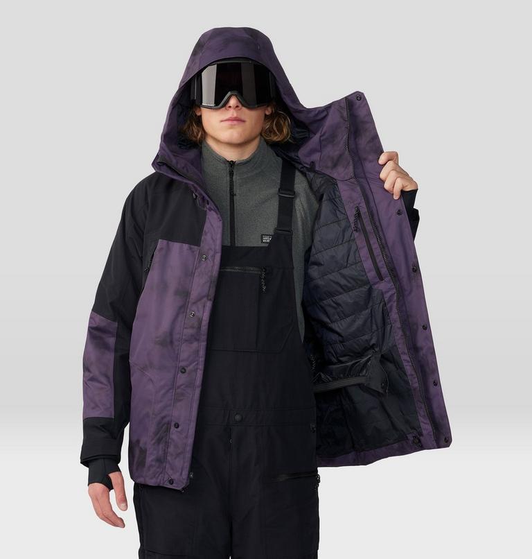 Manteau isolé First Tracks Homme, Color: Blurple Ice Dye Print, image 11