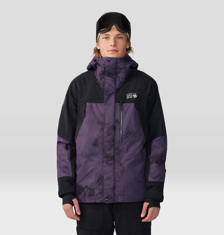 Manteau isolé First Tracks Homme, Color: Blurple Ice Dye Print, image 1