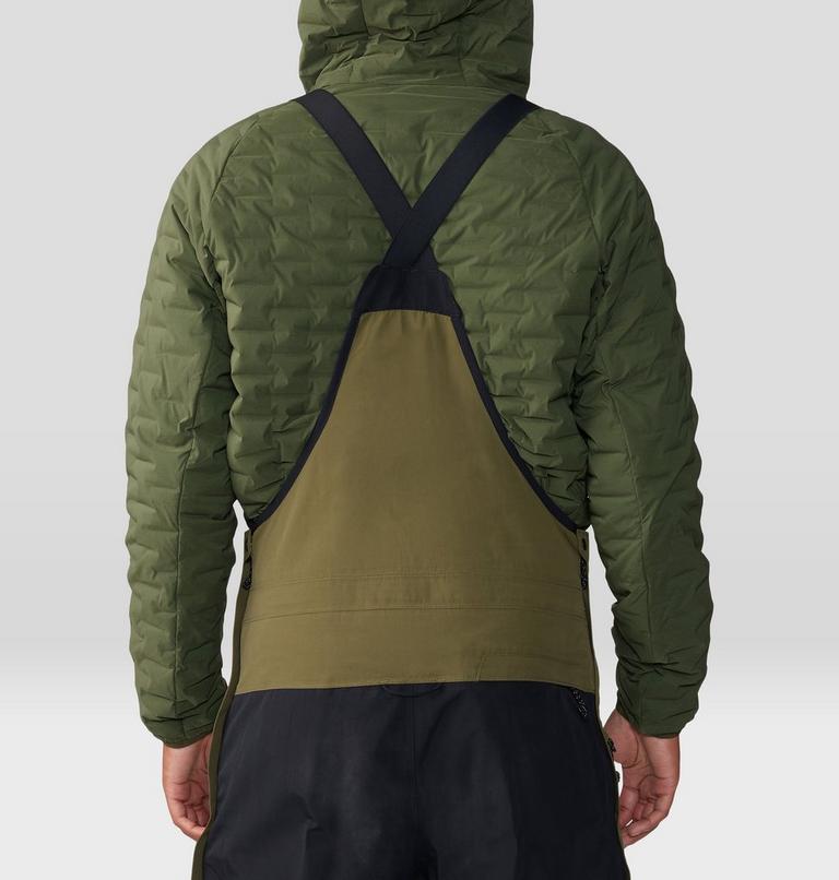 Salopette First Tracks Homme, Color: Combat Green, Black, image 6