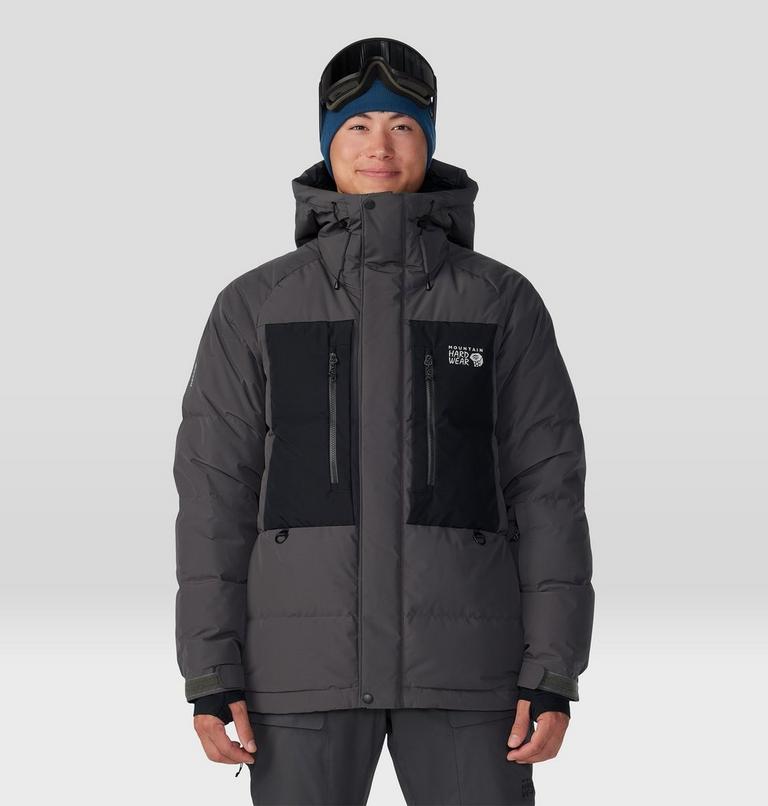 Men's First Tracks Down Jacket, Color: Volcanic, image 12