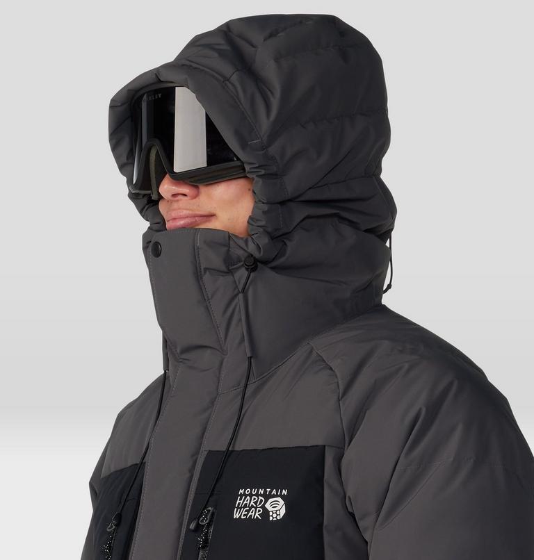 Men's First Tracks Down Jacket, Color: Volcanic, image 5
