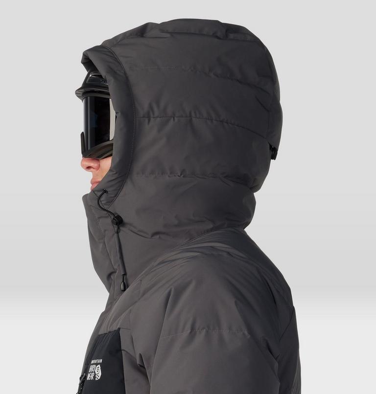 Men's First Tracks Down Jacket, Color: Volcanic, image 6
