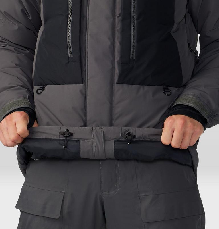 Men's First Tracks Down Jacket, Color: Volcanic, image 9