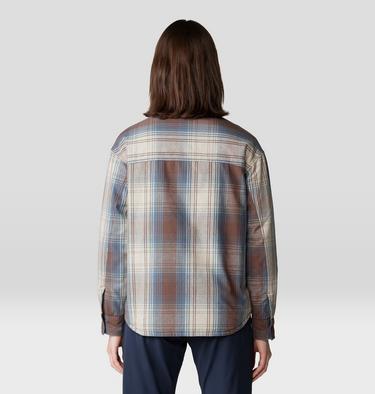 Women's Dolores Insulated Flannel Shacket, Color: Choss Starlights Plaid, image 6