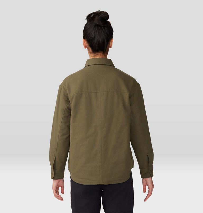 Manteau-chemise isolé Dolores Femme, Color: Dark Pine, image 2