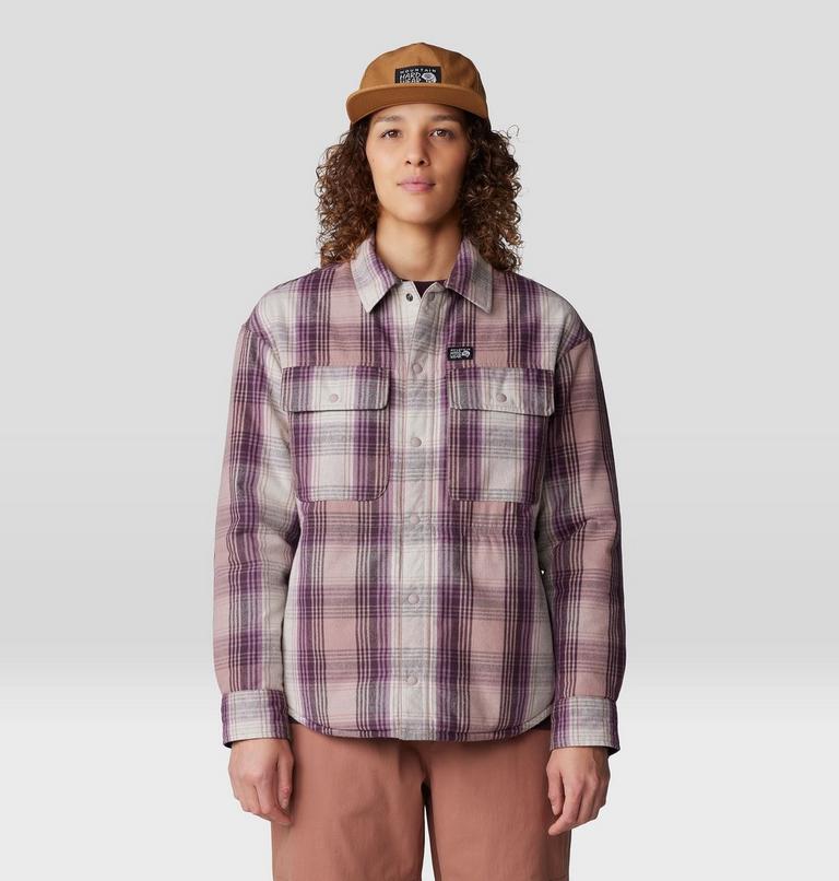 Manteau-chemise isolé Dolores Femme, Color: Smoky Quartz Starlights Plaid, image 5