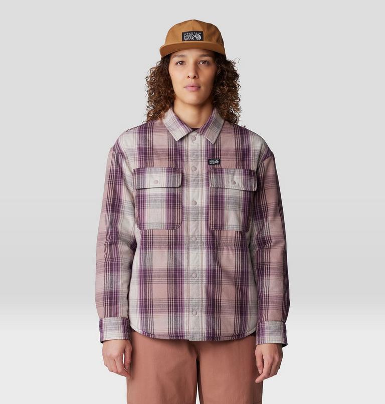 Manteau-chemise isolé Dolores Femme, Color: Smoky Quartz Starlights Plaid, image 6