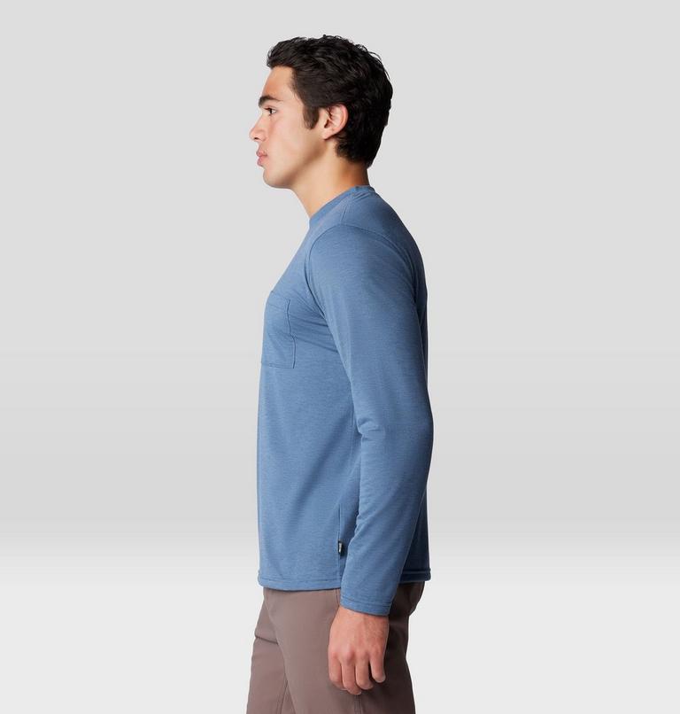 Haut à manches longues Low Exposure Homme, Color: Zinc, image 3