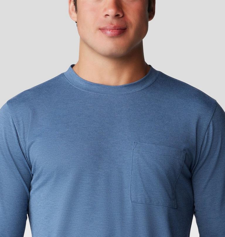 Haut à manches longues Low Exposure Homme, Color: Zinc, image 4