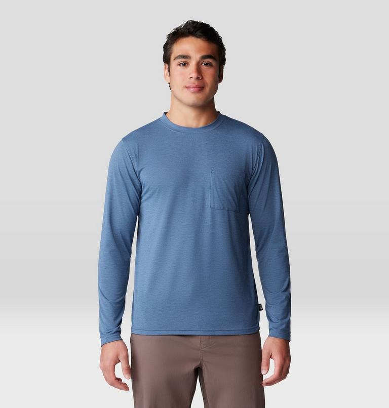 Haut à manches longues Low Exposure Homme, Color: Zinc, image 5