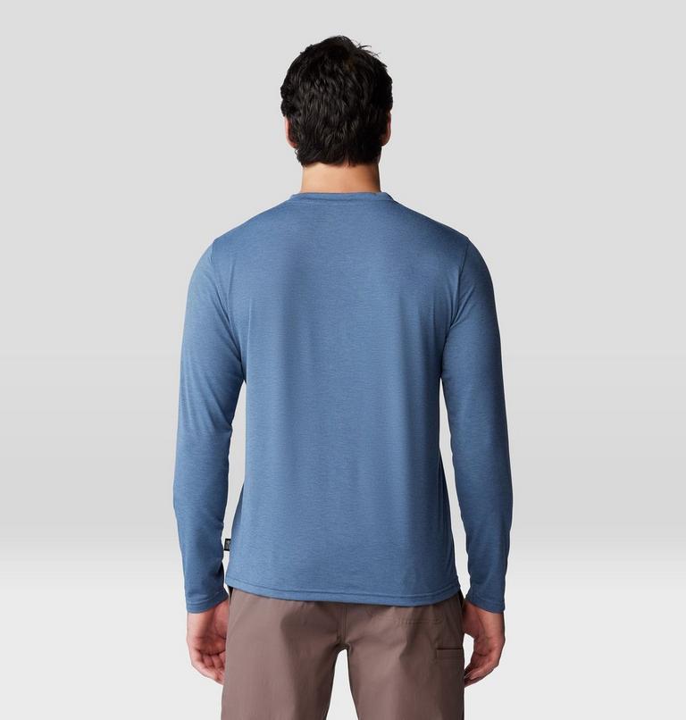 Haut à manches longues Low Exposure Homme, Color: Zinc, image 2