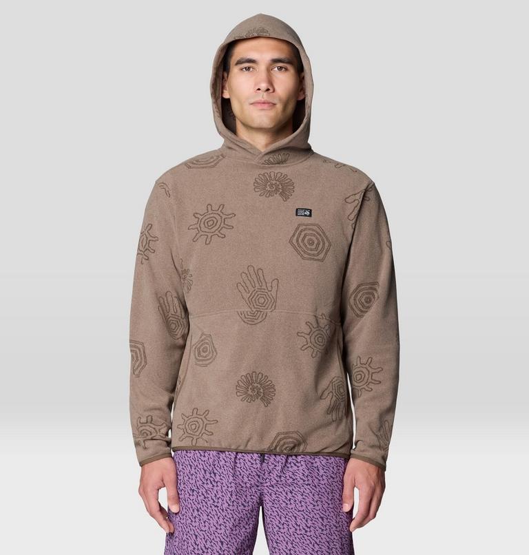 Men's Microchill Hoody, Color: Tierra Screens Print, image 4