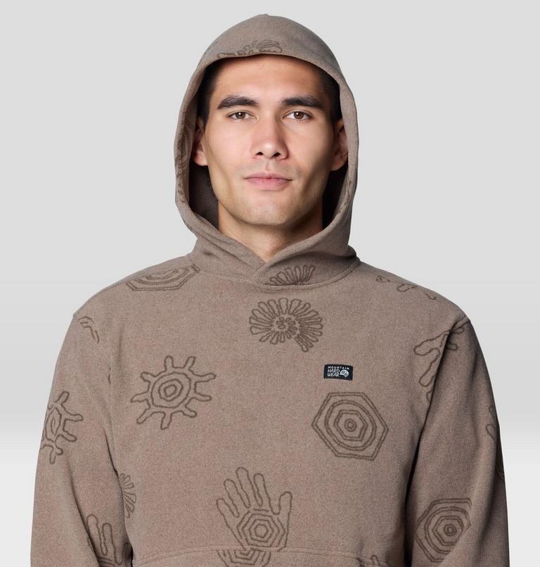 Men's Microchill Hoody, Color: Tierra Screens Print, image 5
