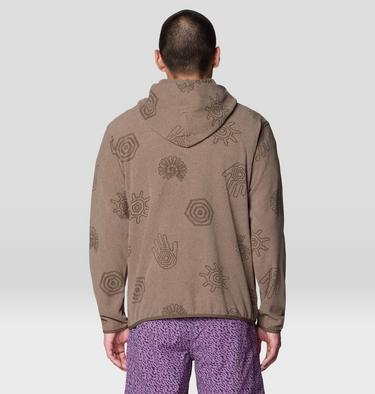 Men's Microchill Hoody, Color: Tierra Screens Print, image 8