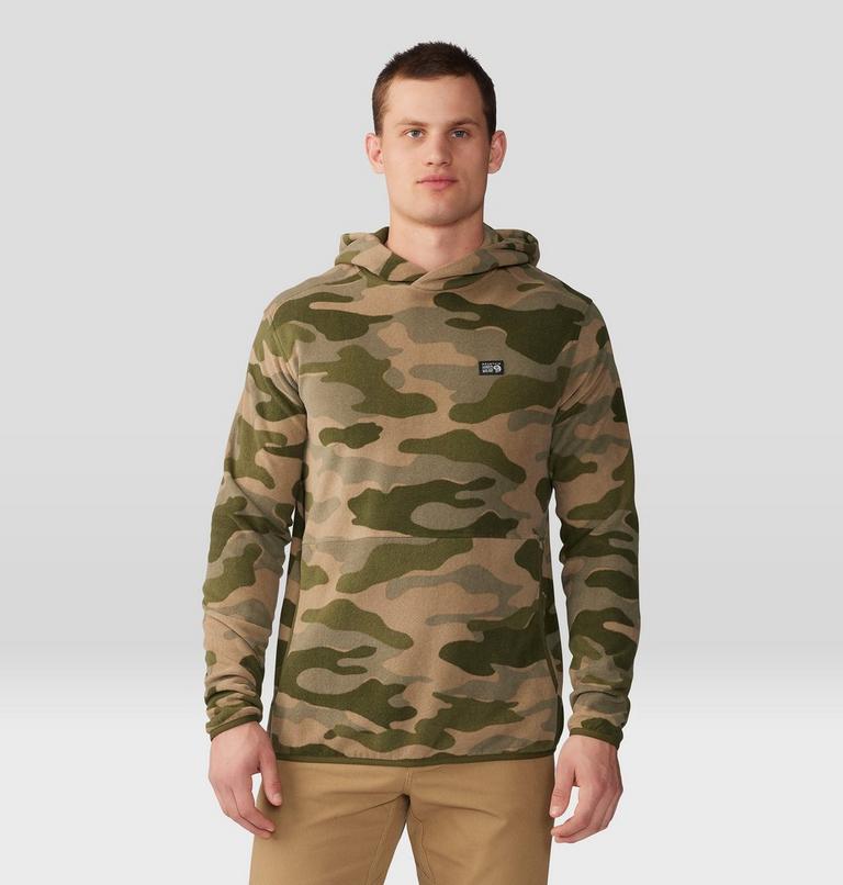 Men's Microchill Hoody, Color: Trail Dust Trees Camo Print, image 1