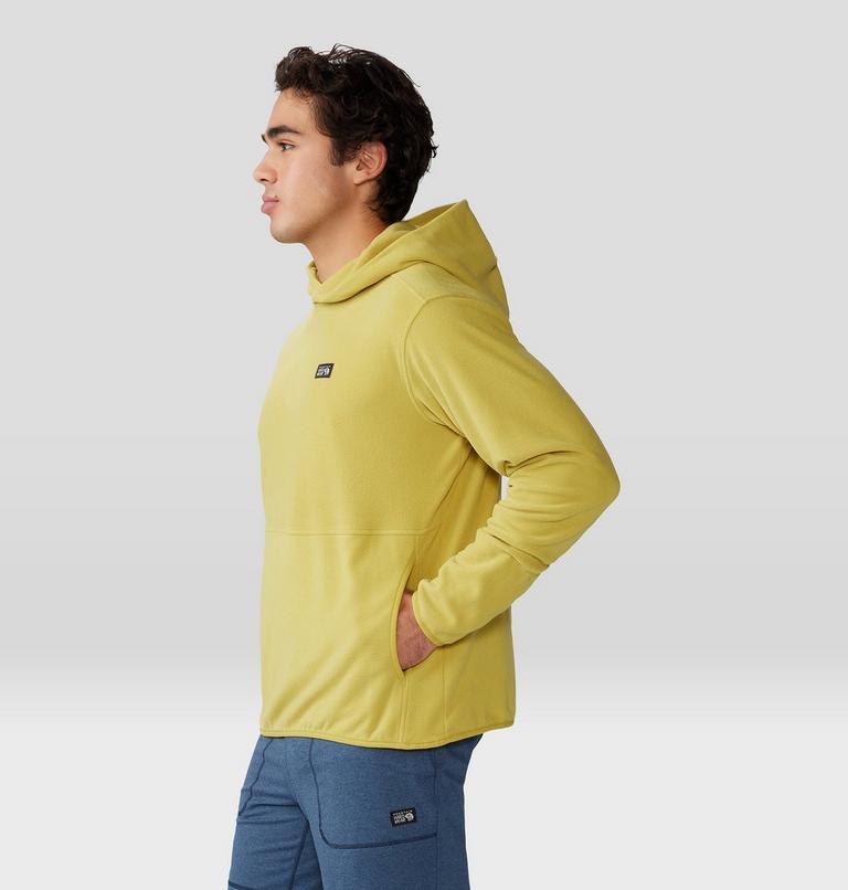 Men's Microchill Hoody, Color: Bright Olive, image 3