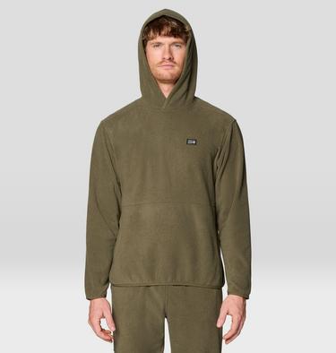Men's Microchill Hoody, Color: Combat Green Heather, image 1