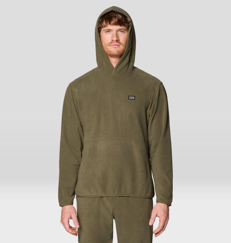 Men's Microchill Hoody, Color: Combat Green Heather, image 1