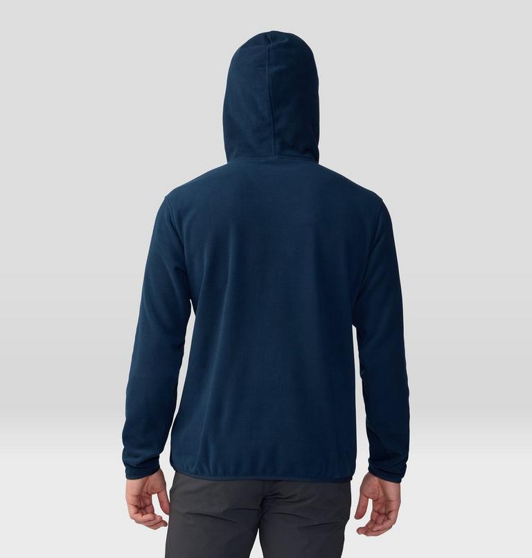 Men's Microchill Hoody, Color: Hardwear Navy, image 2