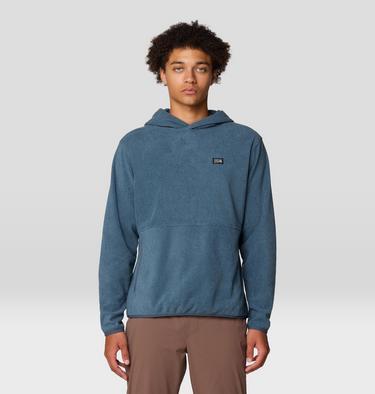 Men's Microchill Hoody, Color: Moon Blue Heather, image 1