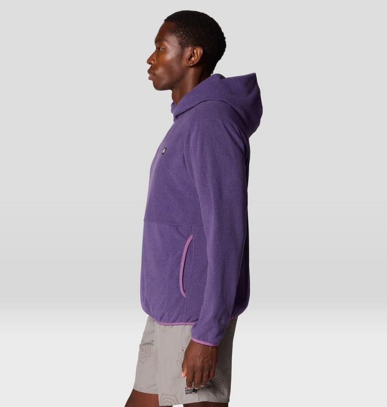 Men's Microchill Hoody, Color: Vervain Heather, image 3