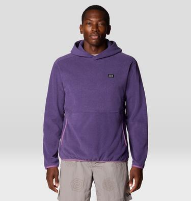 Men's Microchill Hoody, Color: Vervain Heather, image 3