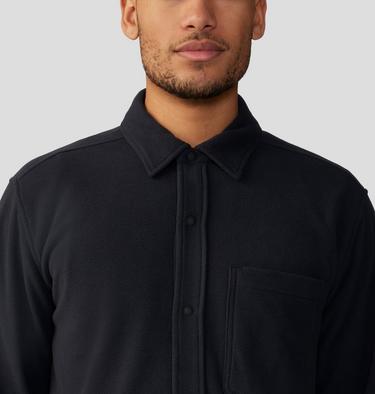Men's Microchill Long Sleeve Shirt, Color: Black, image 16