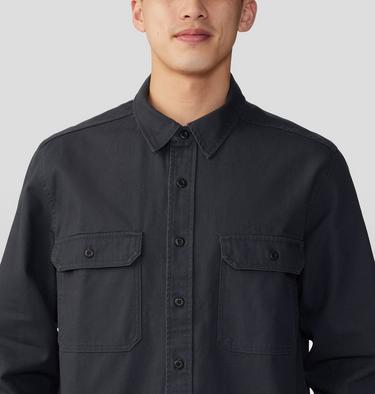 Men's Jackson Ridge Long Sleeve Shirt, Color: Dark Storm, image 4