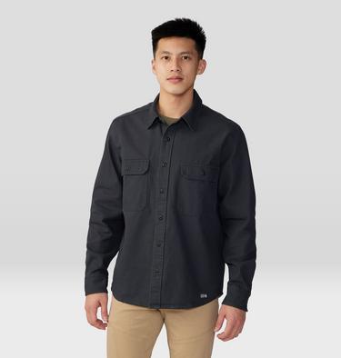 Men's Jackson Ridge Long Sleeve Shirt, Color: Dark Storm, image 1