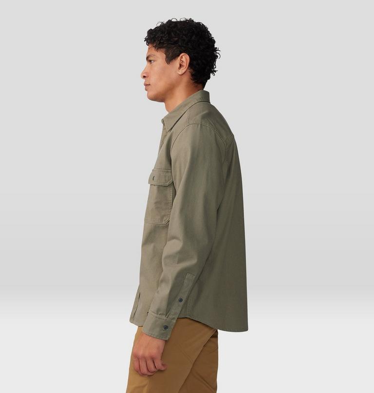 Men's Jackson Ridge Long Sleeve Shirt, Color: Stone Green, image 3