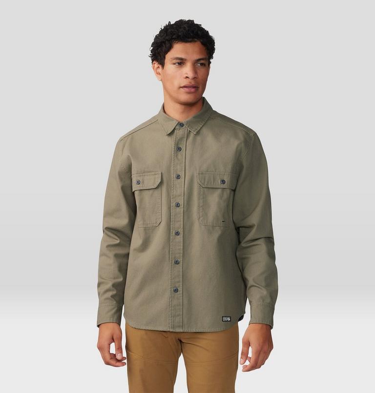 Men's Jackson Ridge Long Sleeve Shirt, Color: Stone Green, image 5