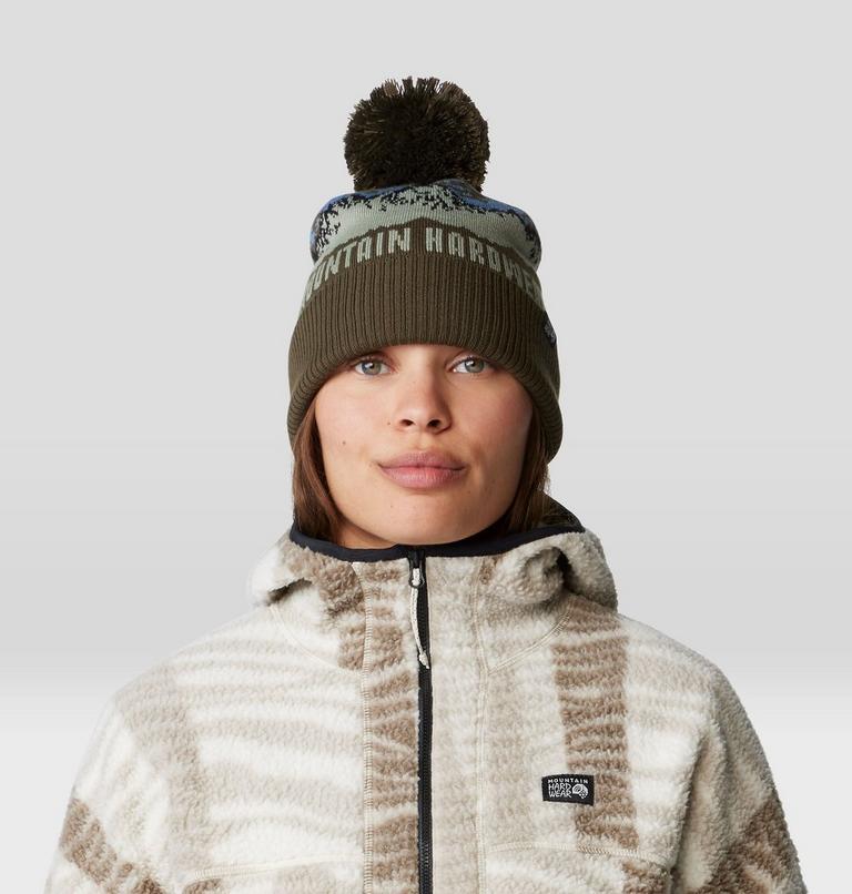 ApresPro Beanie, Color: Dark Pine, image 7