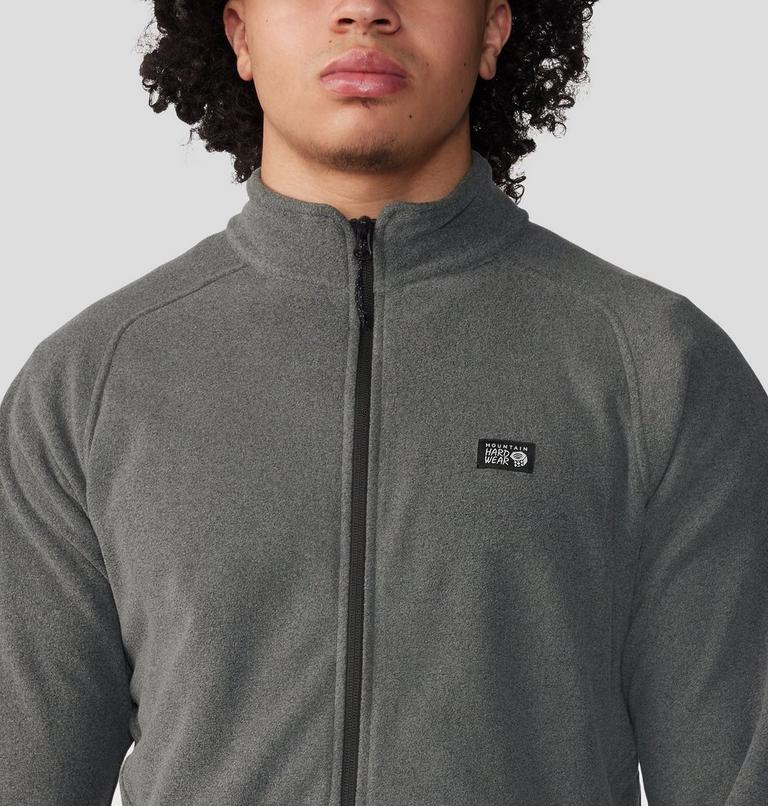Men's Microchill Full Zip Jacket, Color: Foil Grey Heather, image 4