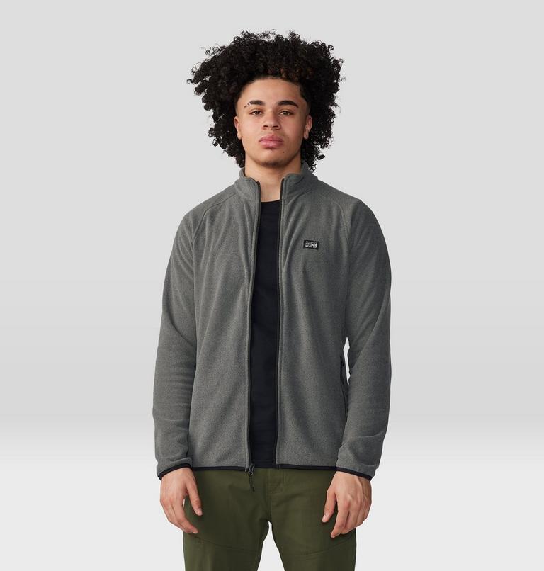 Men's Microchill Full Zip Jacket, Color: Foil Grey Heather, image 6