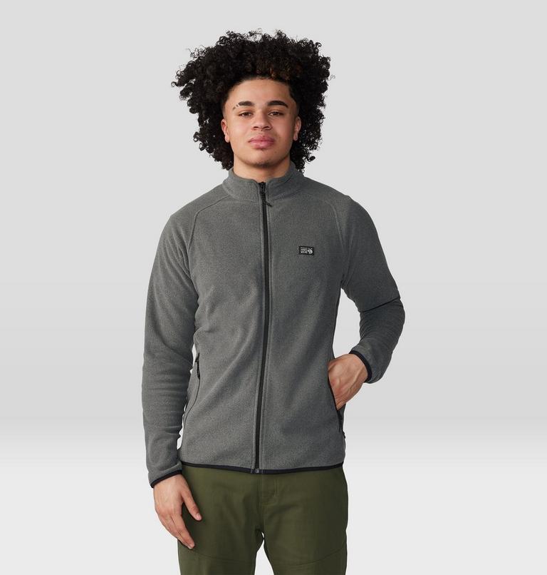 Men's Microchill Full Zip Jacket, Color: Foil Grey Heather, image 1