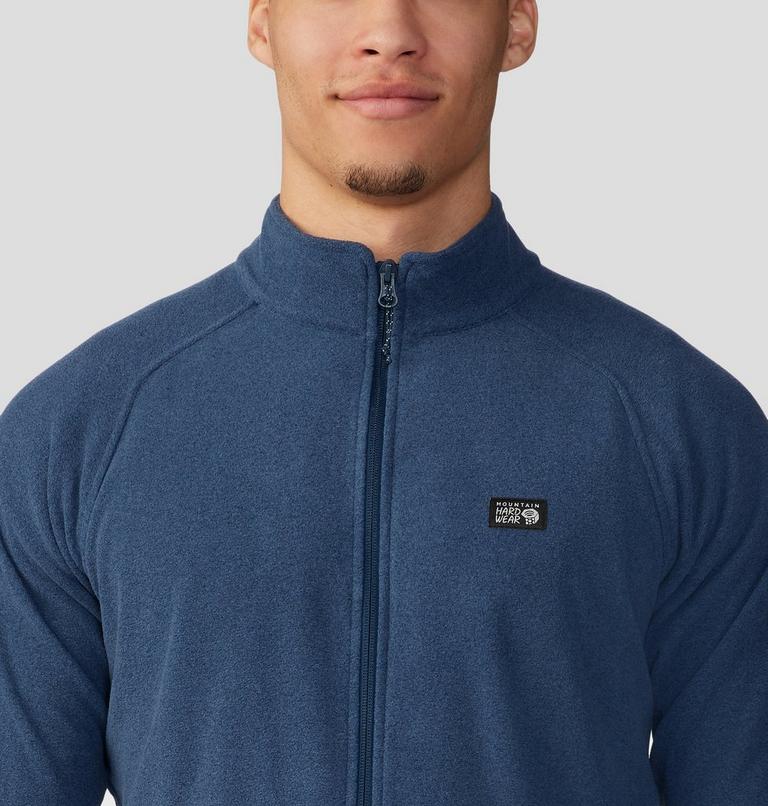 Men's Microchill Full Zip Jacket, Color: Hardwear Navy Heather, image 4