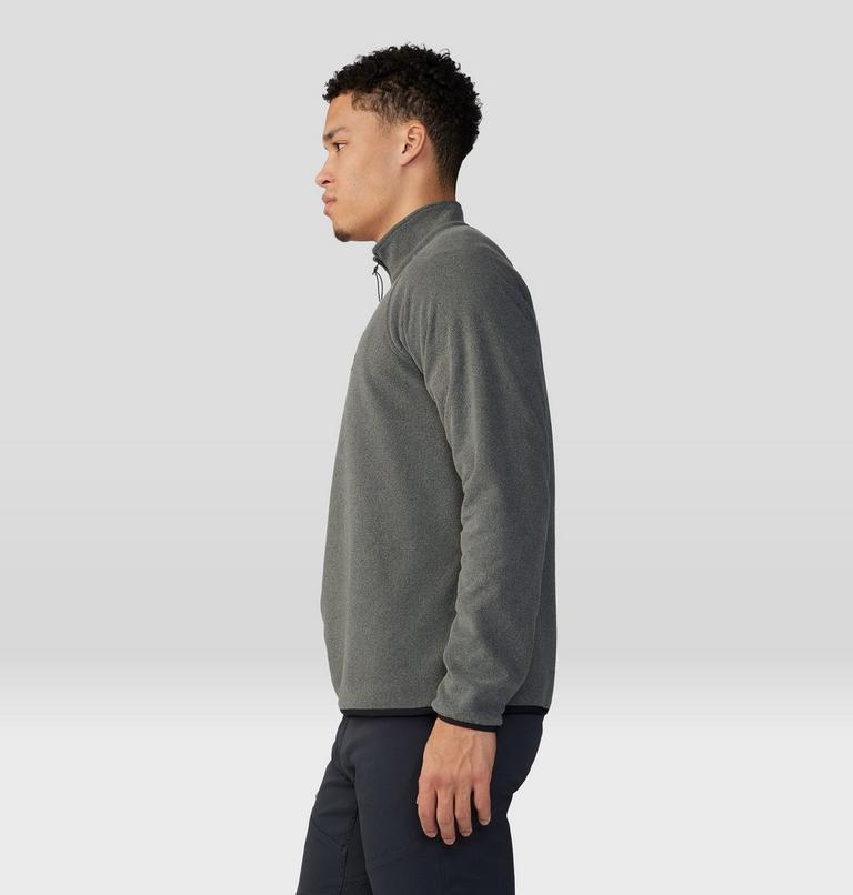 Chandail avec fermeture éclair 1/4 Microchill Homme, Color: Foil Grey Heather, image 3