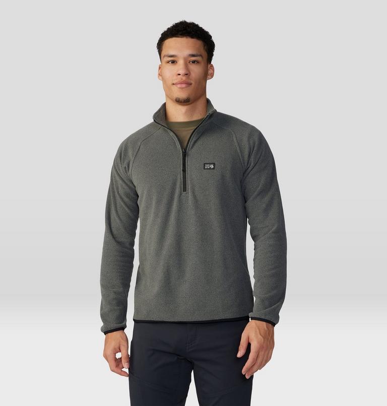 Chandail avec fermeture éclair 1/4 Microchill Homme, Color: Foil Grey Heather, image 5