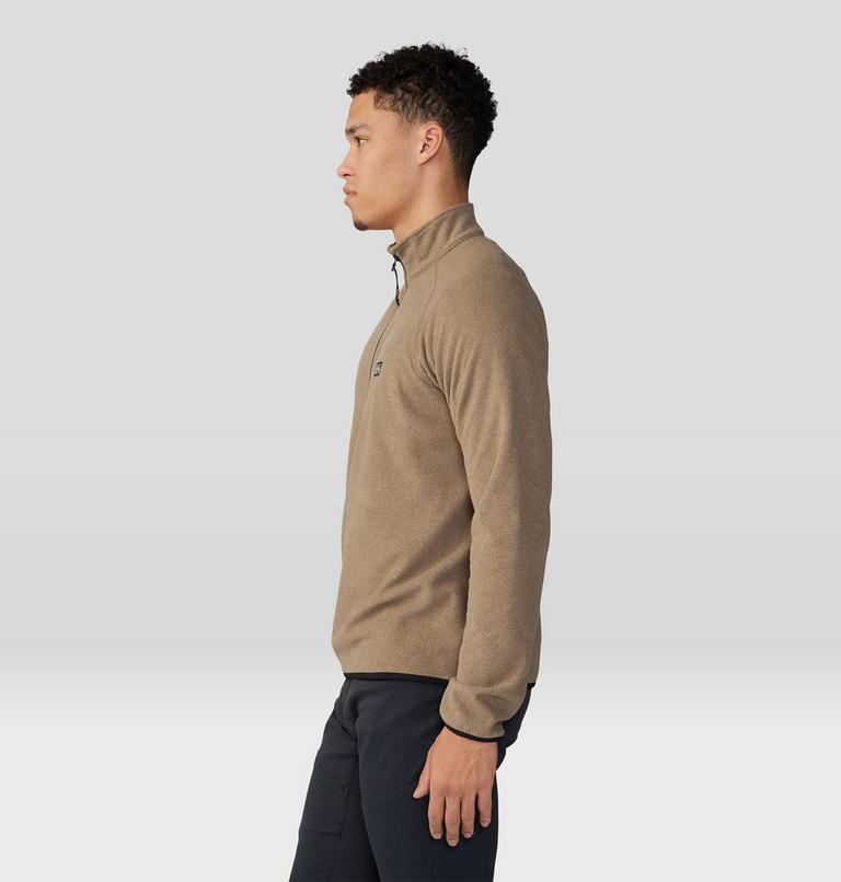 Chandail avec fermeture &eacute;clair 1/4 Microchill Homme, Color: Trail Dust Heather, image 3