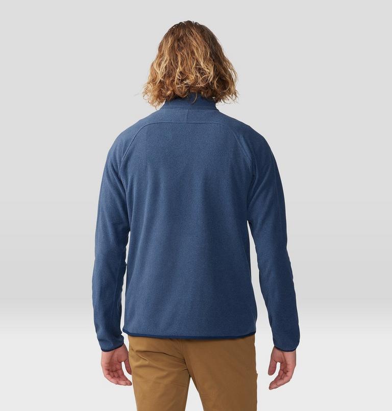 Men's Microchill 1/4 Zip Pullover, Color: Hardwear Navy Heather, image 2