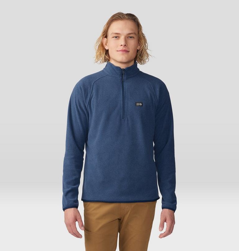 Men's Microchill 1/4 Zip Pullover, Color: Hardwear Navy Heather, image 1