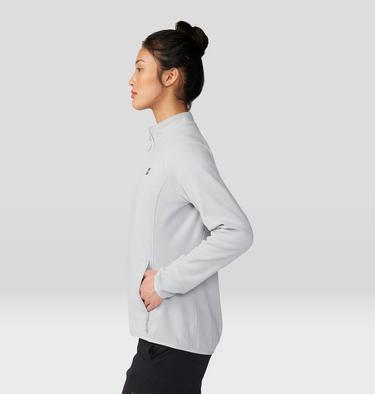 Manteau à fermeture éclair Microchill Femme, Color: Glacial Heather, image 7