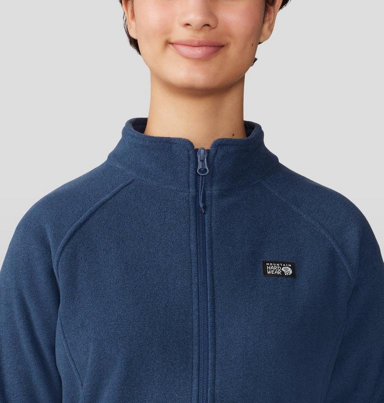 Women's Microchill Full Zip Jacket, Color: Outer Dark Heather, image 4