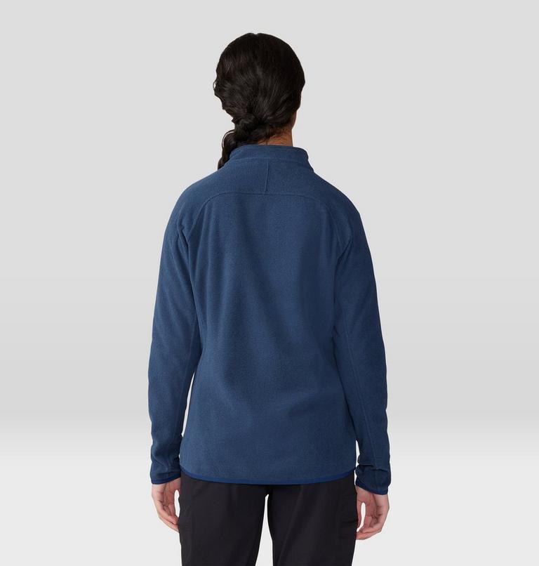 Women's Microchill Full Zip Jacket, Color: Outer Dark Heather, image 2