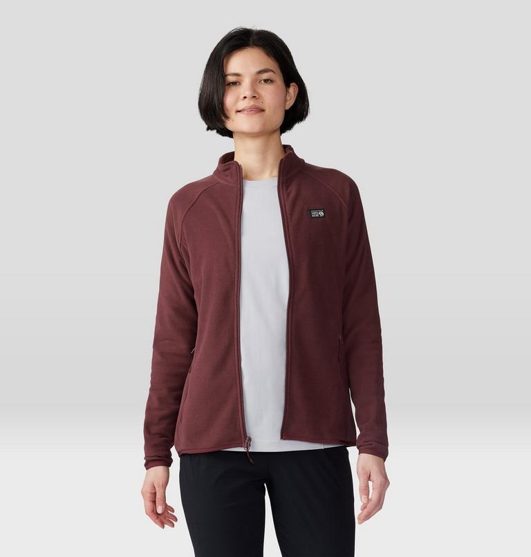 Women's Microchill Full Zip Jacket, Color: Washed Raisin, image 6