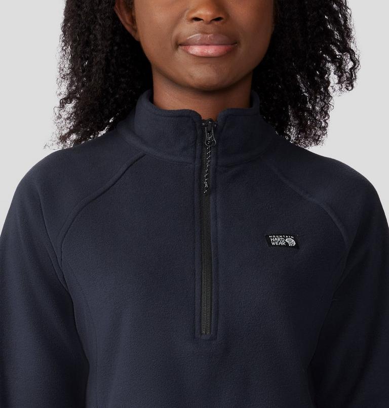 Women's Microchill 1/4 Zip Pullover, Color: Black, image 4