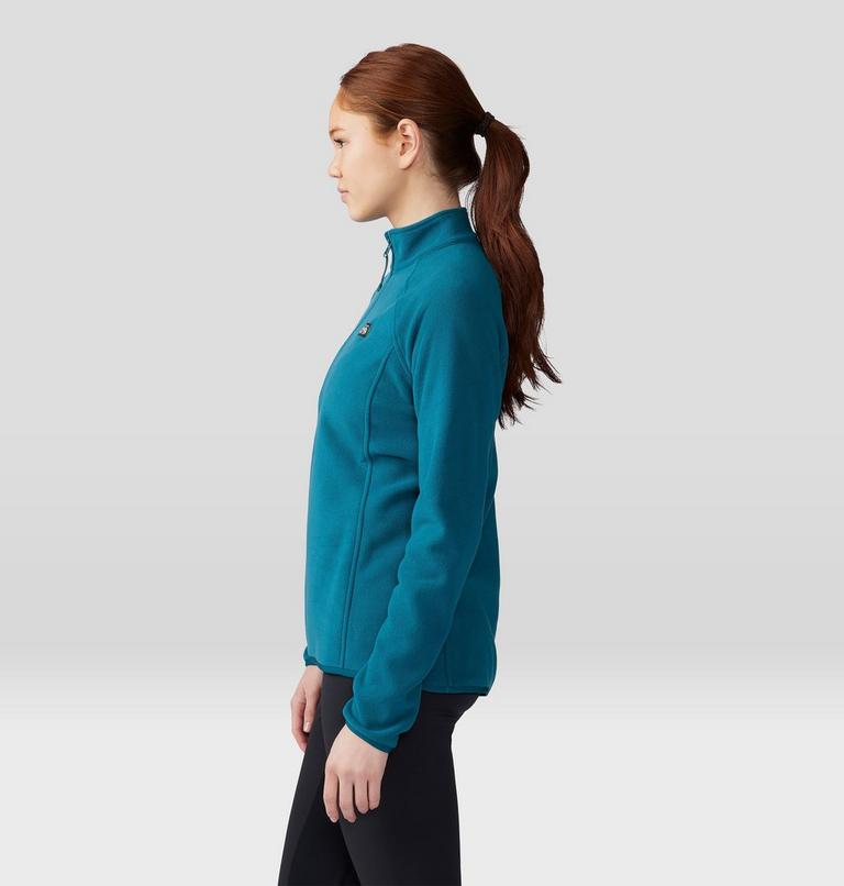 Women's Microchill 1/4 Zip Pullover, Color: Jack Pine, image 3